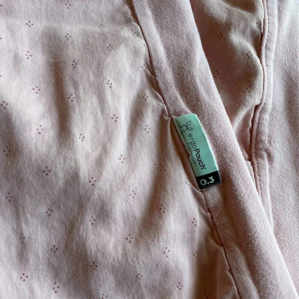 ErgoPouch Australia 100% Organic Cotton Sleep Suit Sack 0.3 TOG Berries‎ - 4-6Yr